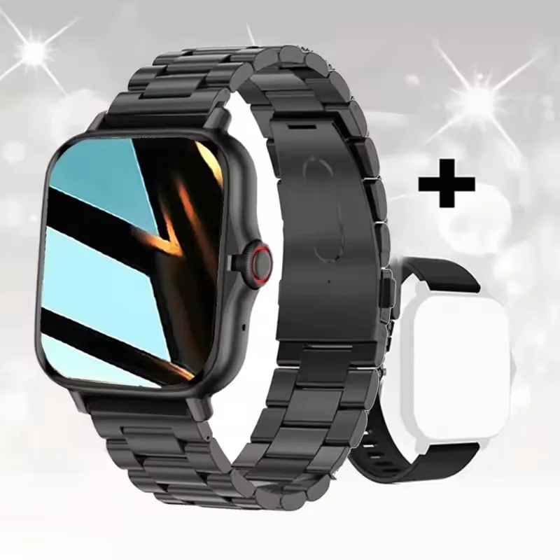 2024 Smart Watch Android Phone 1.44'' Inch Color Screen Bluetooth Call Blood Oxygen/Pressure Monitoring Smart Watch Women Men