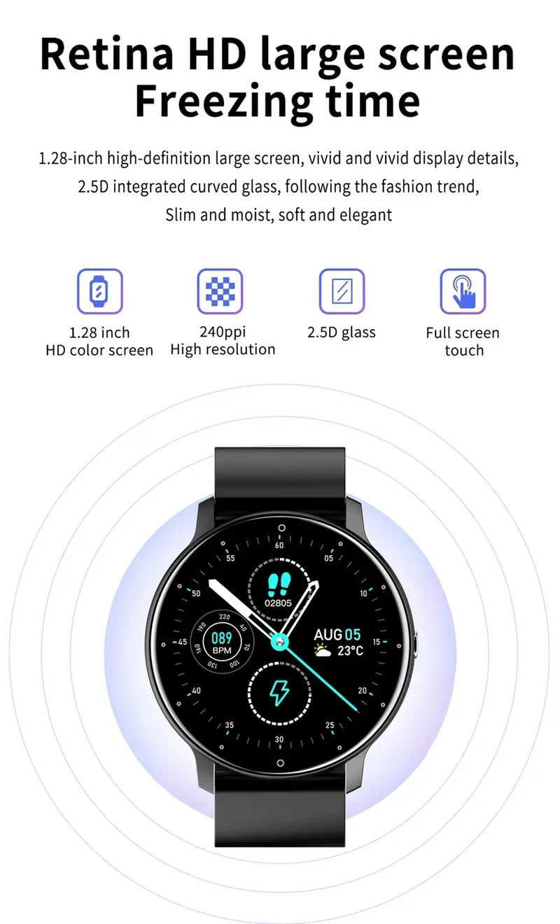 ZL02 Pro Smart Watch Men Bluetooth Call Women 1.39inch AI Voice Assistant Heart Rate Blood Pressure Sports Fitness Smartwatch