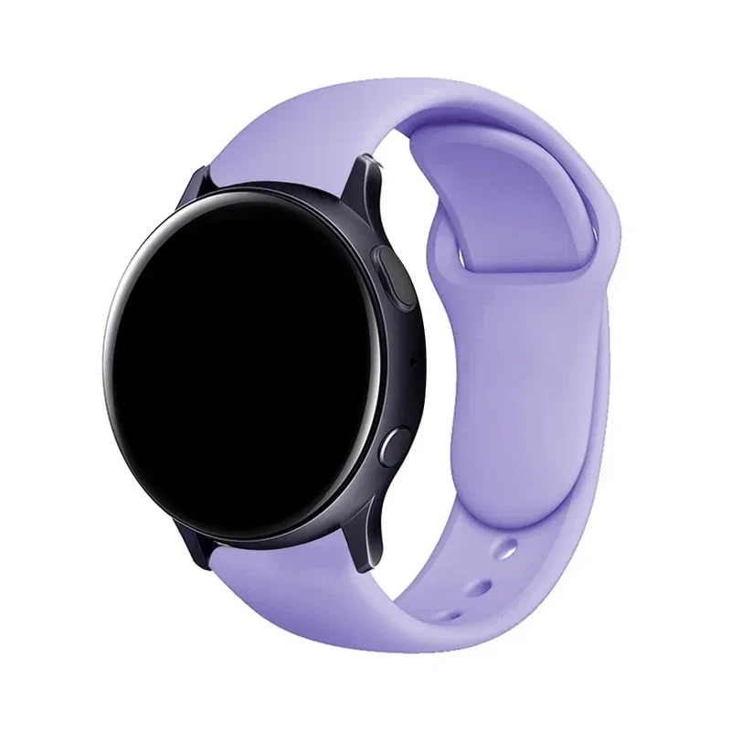 18mm 20mm 22mm Women Silicone Smart Watch Strap Wristband For Garmin Venu 3S 2S Forerunner 165 265S 255 Bracelet Watchband