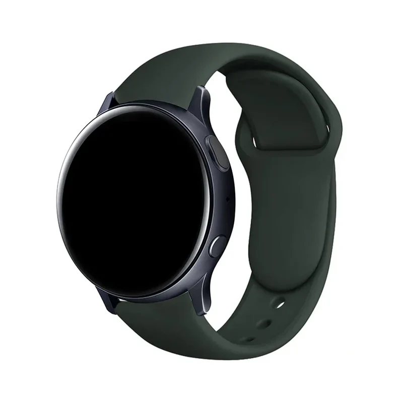 18mm 20mm 22mm Women Silicone Smart Watch Strap Wristband For Garmin Venu 3S 2S Forerunner 165 265S 255 Bracelet Watchband
