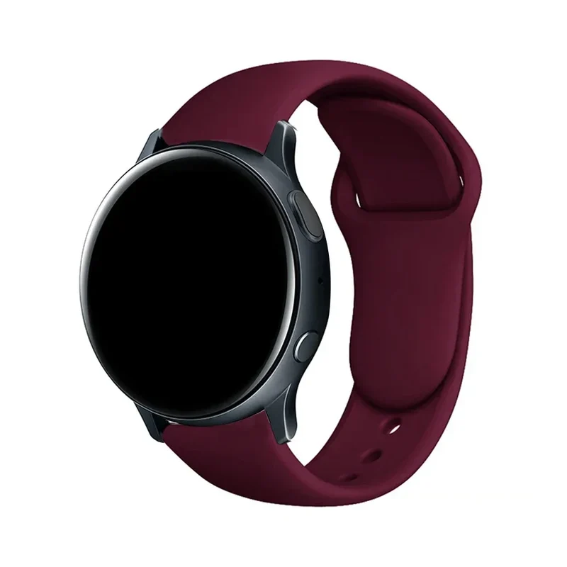 18mm 20mm 22mm Women Silicone Smart Watch Strap Wristband For Garmin Venu 3S 2S Forerunner 165 265S 255 Bracelet Watchband