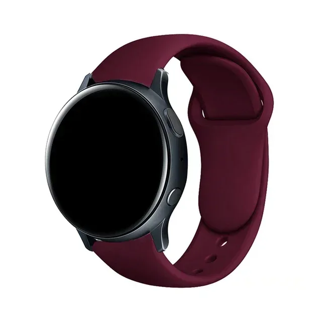 18mm 20mm 22mm Women Silicone Smart Watch Strap Wristband For Garmin Venu 3S 2S Forerunner 165 265S 255 Bracelet Watchband