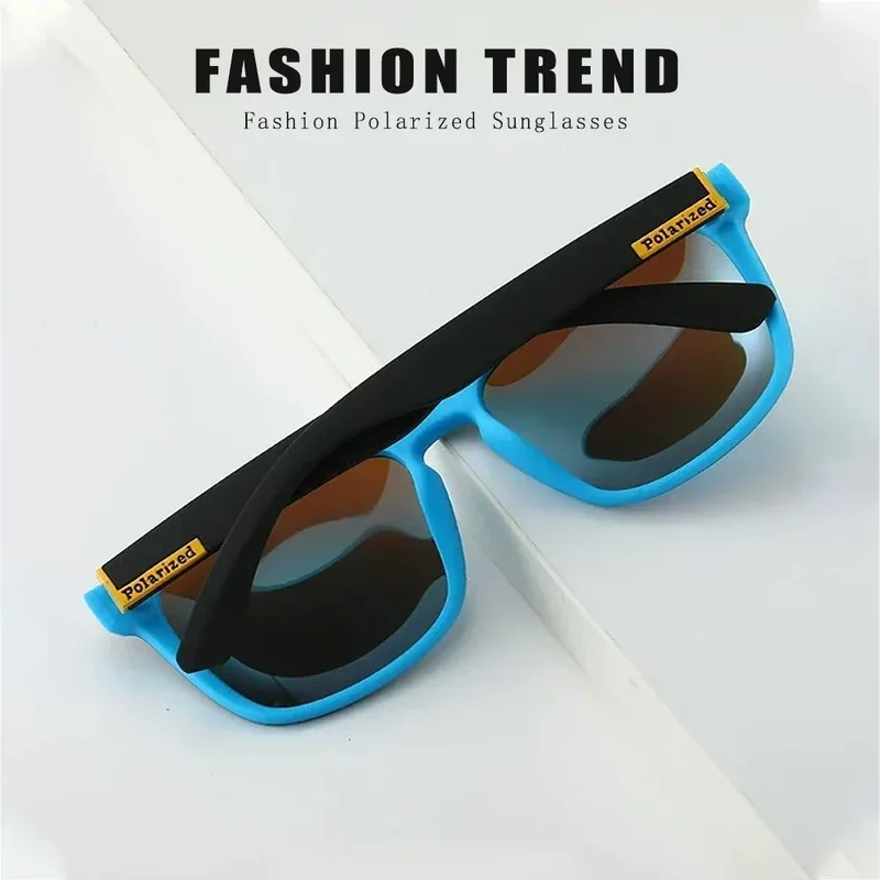High Quality Man Sunglasses Women Protection Super Fashion Polarized Glasses Riding Fishing Retro Brand Square Sun Glasses UV400