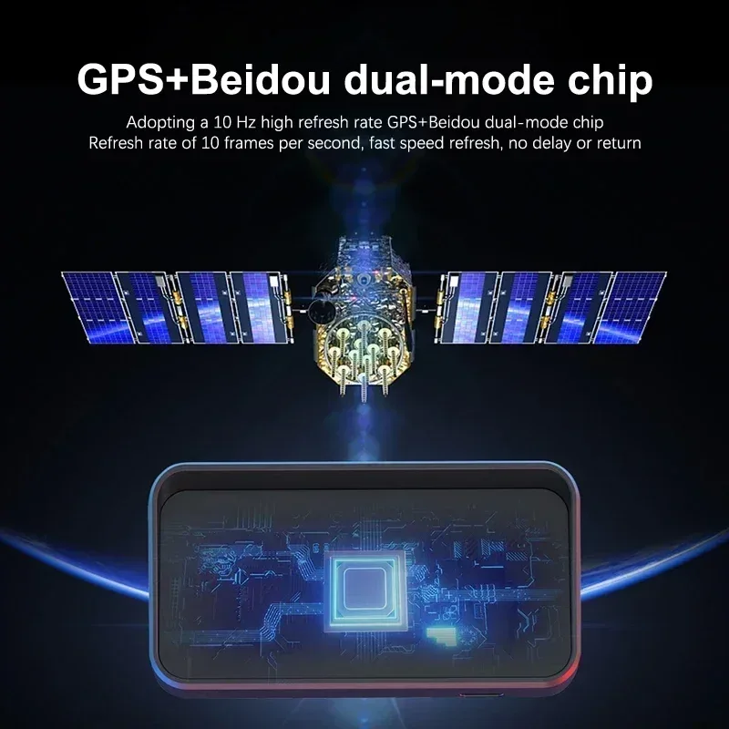 XIAOMI New HUD Head Up Display Digital New In-vehicle Speedometer Speed Mete GPS Compass Multifunctional Car Windshield Project