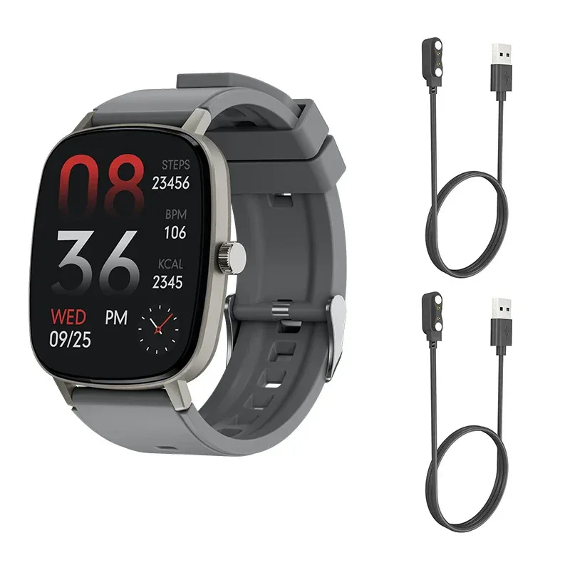 2.01 Inch Aiweile AW63 Smart Watch Men Clock Smartwatch Bluetooth Call Fitness Wristwatch for Android IOS Lightweight PK LT10