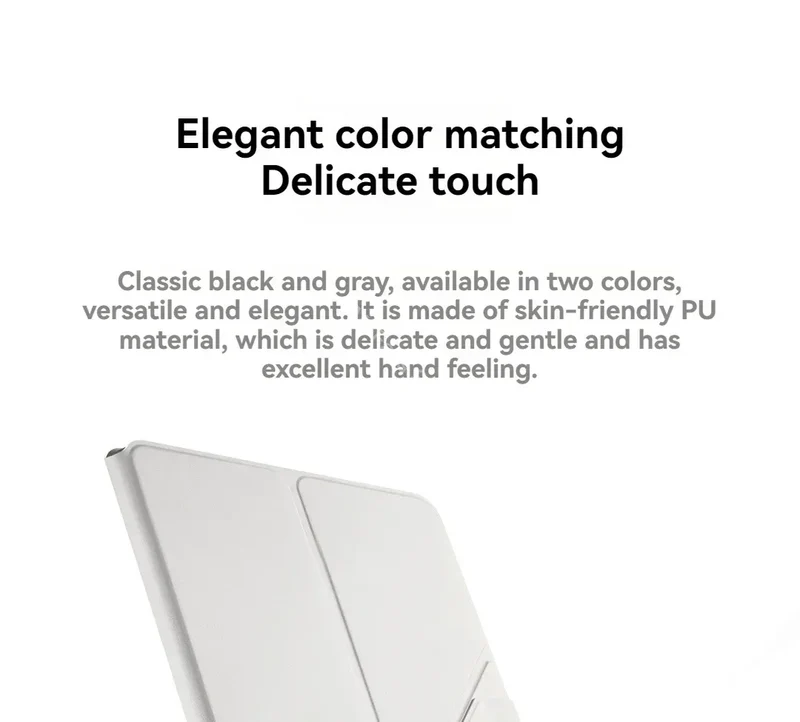 Original Xiaomi Pad 7 / Pad 7 Pro Magnetic Case 11.2" Double sided Protective Shell Smart Wake-up PU Material Bracket Black