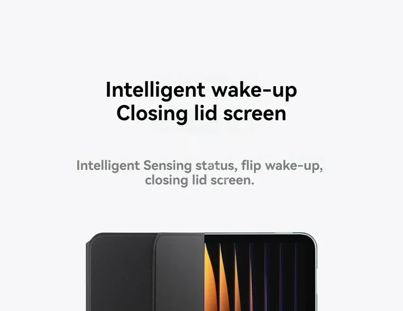Original Xiaomi Pad 7 / Pad 7 Pro Magnetic Case 11.2" Double sided Protective Shell Smart Wake-up PU Material Bracket Black