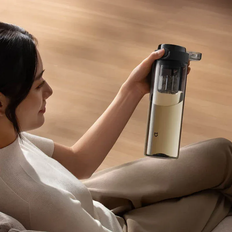 2025 Mijia Magnetic Tea Warehouse Cup Portable 800ml Tritan One-touch Pop-up Lid Water Bottle Tea Filtration Water Cup