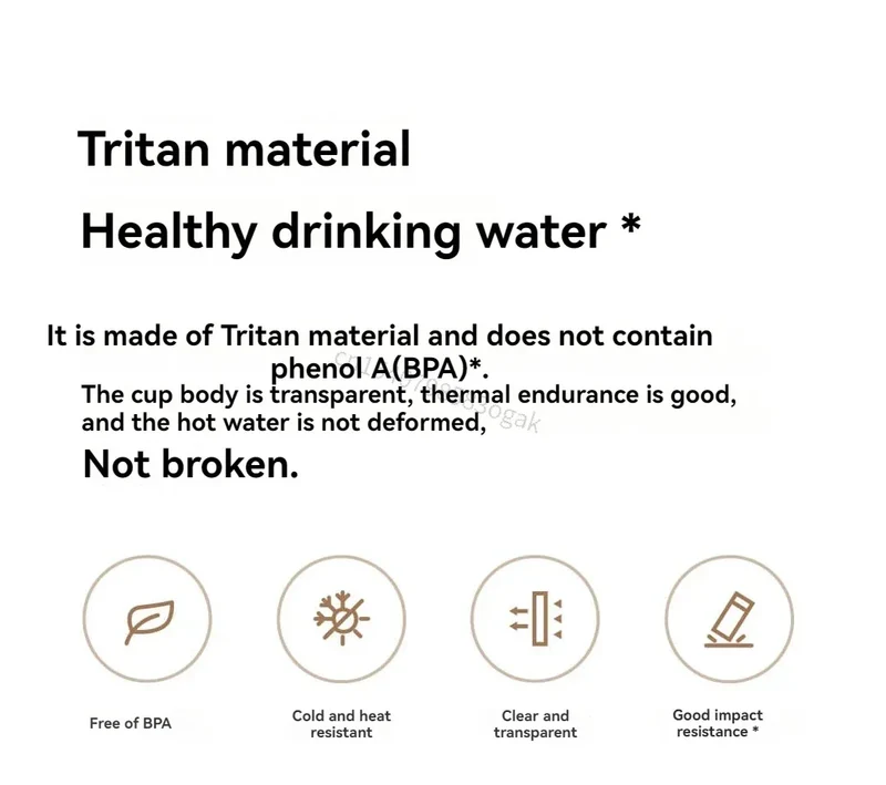 2025 Mijia Magnetic Tea Warehouse Cup Portable 800ml Tritan One-touch Pop-up Lid Water Bottle Tea Filtration Water Cup