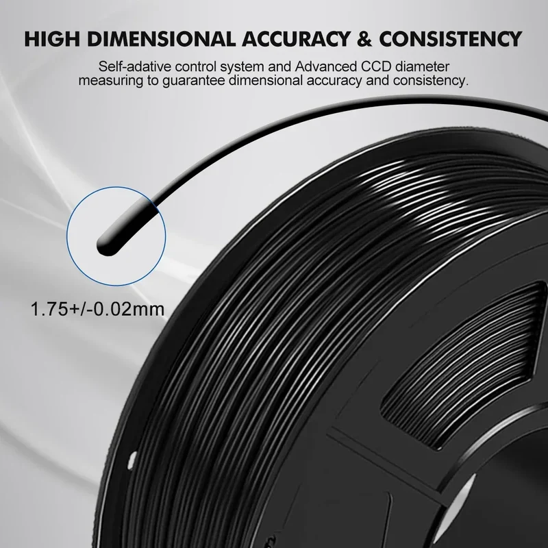 SUNLU PLA Filament 2KG 1KG/ Roll 3D Printer Filament PLA 1.75mm 3d Filament PLA Printing Materials for 3D Printer to 3D Printing