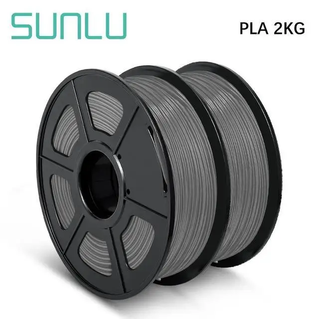 SUNLU PLA Filament 2KG 1KG/ Roll 3D Printer Filament PLA 1.75mm 3d Filament PLA Printing Materials for 3D Printer to 3D Printing