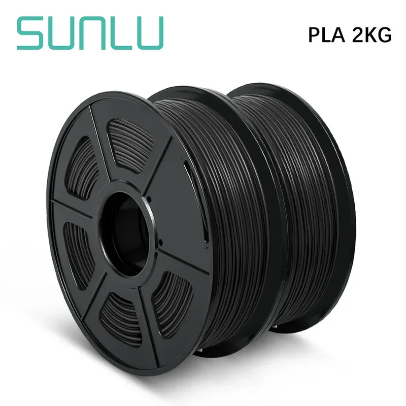 SUNLU PLA Filament 2KG 1KG/ Roll 3D Printer Filament PLA 1.75mm 3d Filament PLA Printing Materials for 3D Printer to 3D Printing