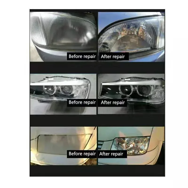 car headlight restoration polish kit polish car headlights 800ML liquid polymer faros car headlight polishing repair kit