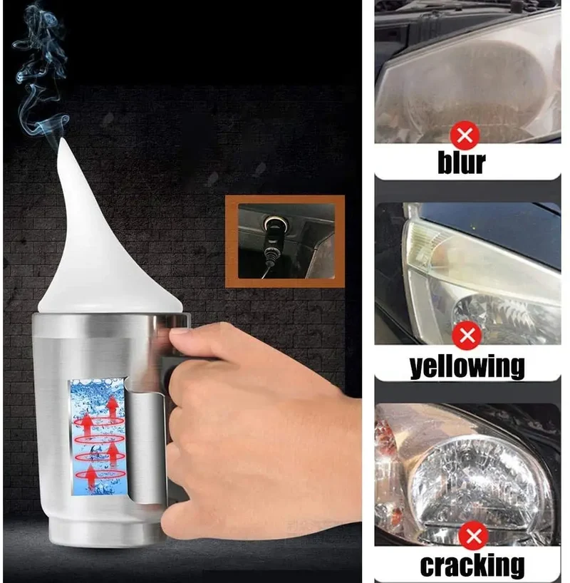 car headlight restoration polish kit polish car headlights 800ML liquid polymer faros car headlight polishing repair kit