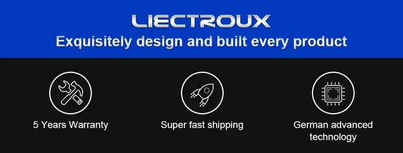 (promo code: AEEU03 )Liectroux YW710 Robot Window Cleaner,Double Water Spray,Strong Vacuum,Home Floor Wall Window Cleaning Robot,App&Remote Control