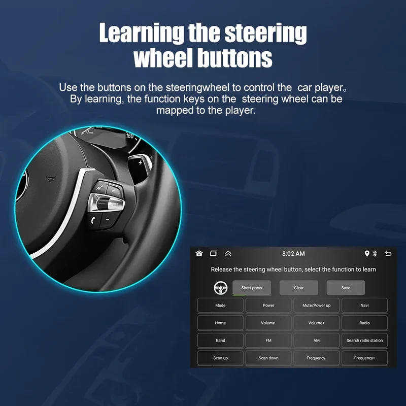 2 Din Android Car Radio Multimedia Player GPS WiFi Carplay For VW Volkswagen Skoda Octavia golf 5 6 touran passat B6 polo Jetta