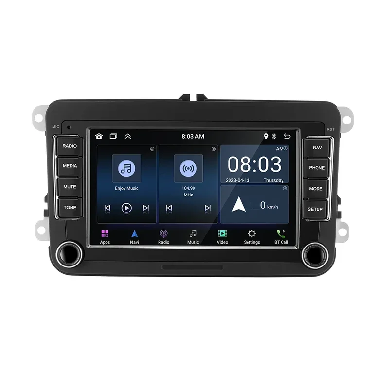 2 Din Android Car Radio Multimedia Player GPS WiFi Carplay For VW Volkswagen Skoda Octavia golf 5 6 touran passat B6 polo Jetta