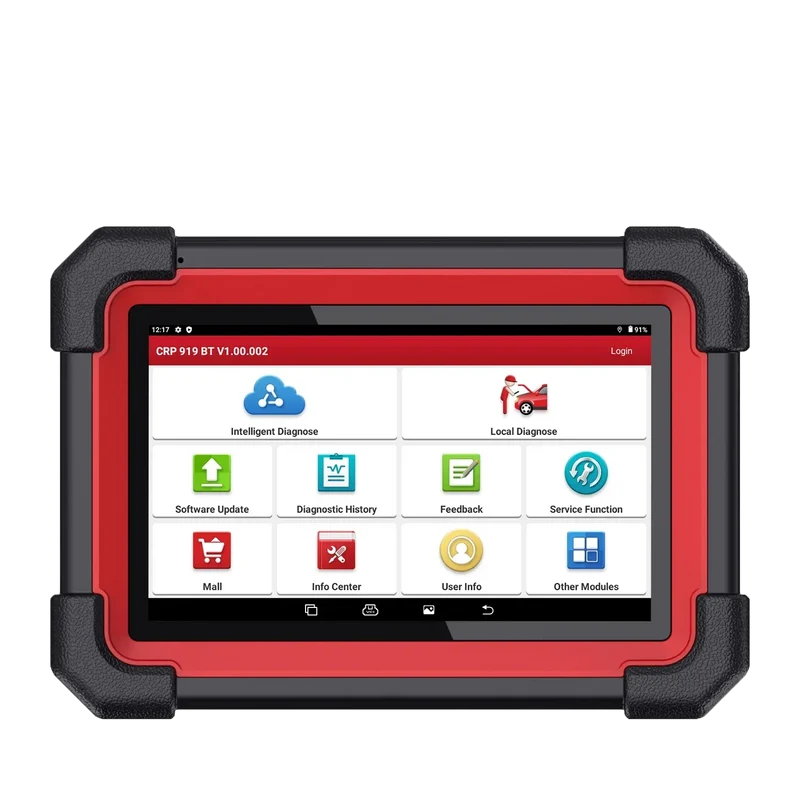 LAUNCH X431 CRP919E BT Car Diagnostic Tool OBD2 Scanner DBScar VII VCI Auto with Active Test ECU Coding CANFD DOIP 31+ Reset