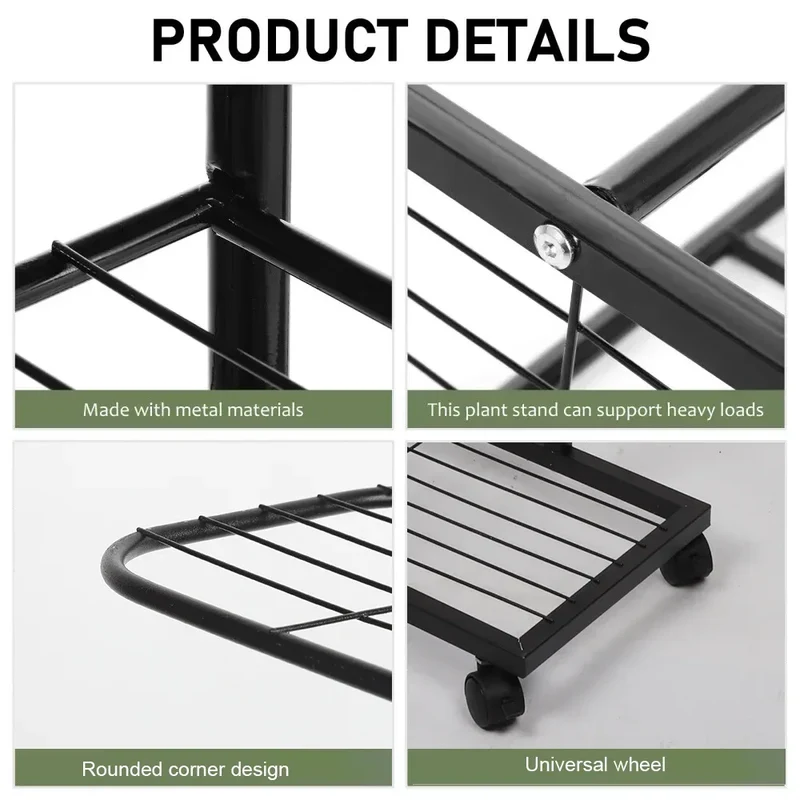 Plant Stand Stand for Flowers Iron 3/7Layers Plant Shelf Plant Organizer Storage Plant Holder Display Stand Garden Decoration