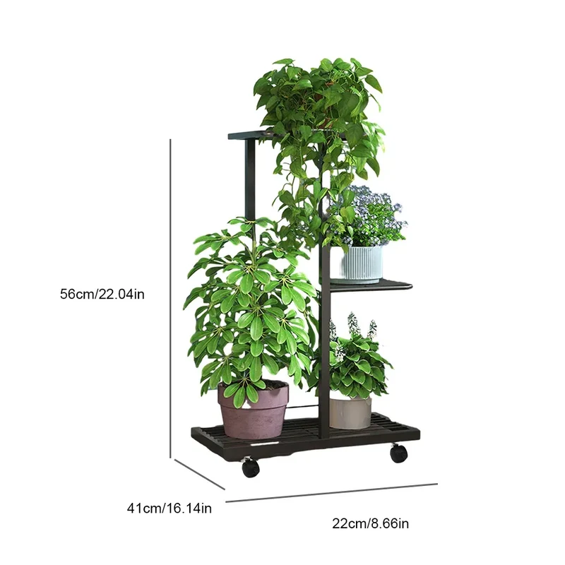 Plant Stand Stand for Flowers Iron 3/7Layers Plant Shelf Plant Organizer Storage Plant Holder Display Stand Garden Decoration