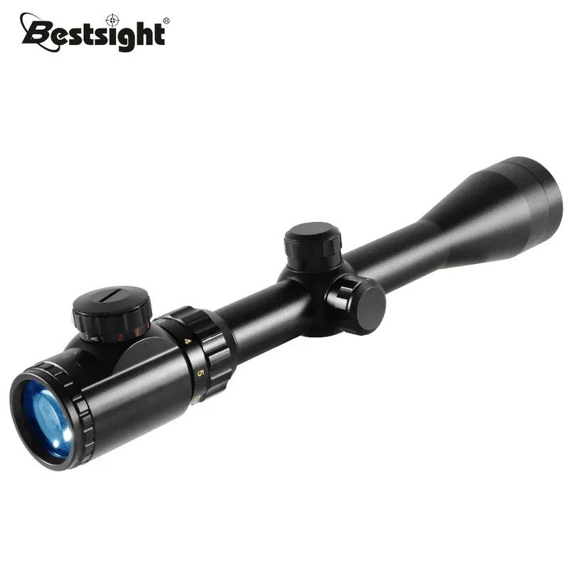 Riflescope 3-9x40 Rifle Sniper Scope Red or Green Illuminated Optical with Mounts Mil Dot Fit Free Crosshair