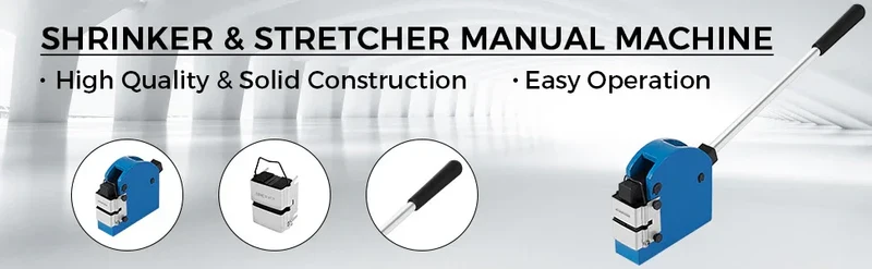 SucceBuy Sheet Metal Shrinker and Stretcher Kit with 2Jaws 1Housing Compound Lever 2 in 1 Manual Shaping Bending Forming Machine