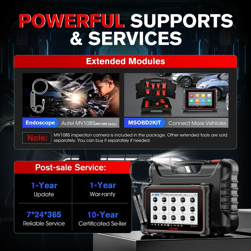 Autel MaxiPRO MP900-BT OBD2 Scanner ECU Coding Bidirectional Scan Tool VIN/License Scan 40+Service Upgraded of MP808BT Pro/MP900