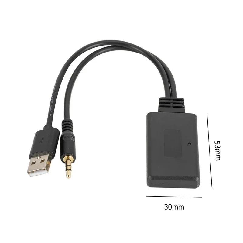 Universal Bluetooth-compatible Music Receiver Aux Adapter Bluetooth-compatible Music Audio Receiver Adapter Auto Accessories
