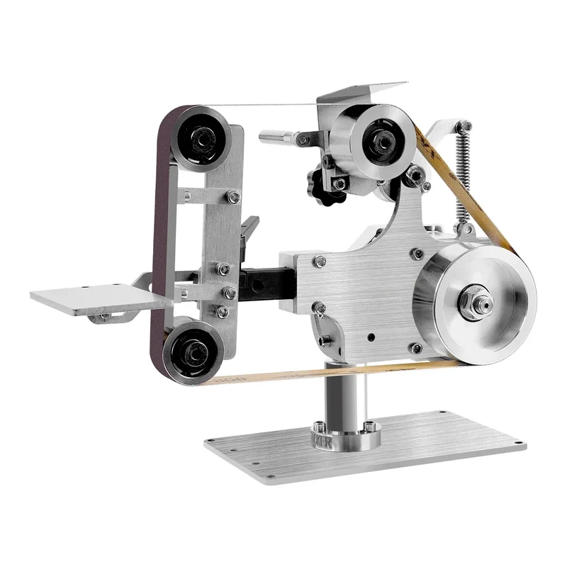 Multi-function Desktop Belt Machine,with Brushless Motor 762x25MM Belt Sander Sharpener Polishing Grinding Machine