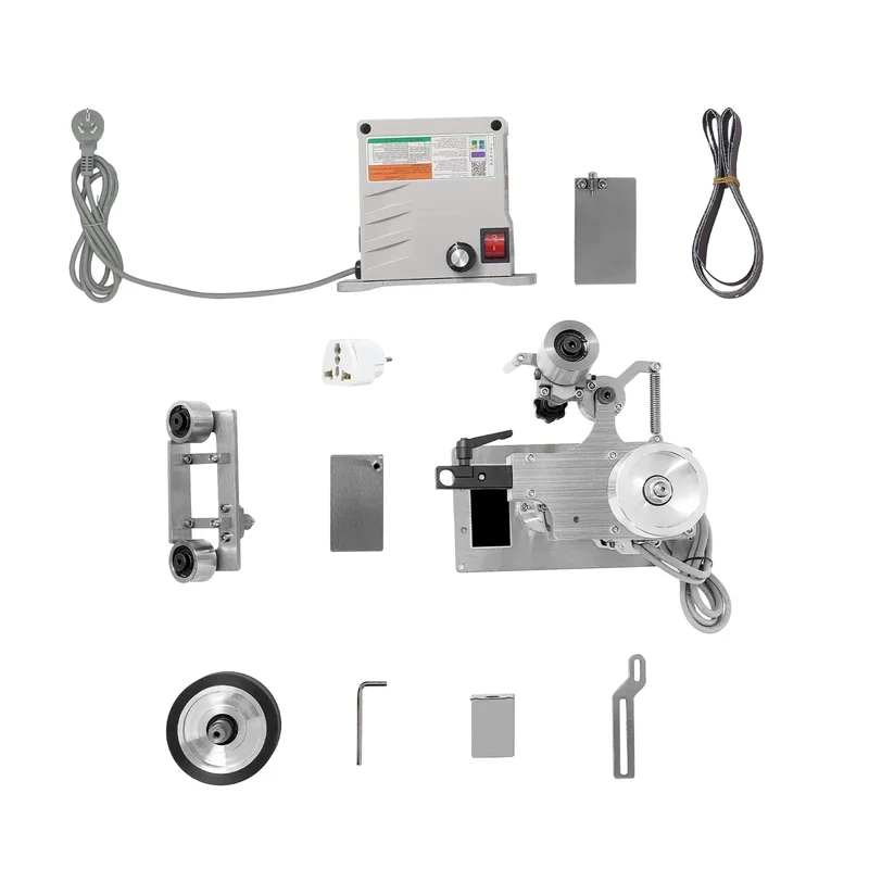 Multi-function Desktop Belt Machine,with Brushless Motor 762x25MM Belt Sander Sharpener Polishing Grinding Machine