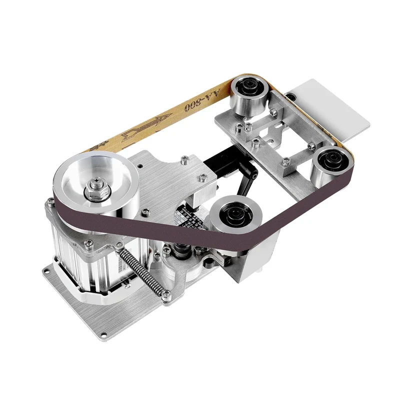Multi-function Desktop Belt Machine,with Brushless Motor 762x25MM Belt Sander Sharpener Polishing Grinding Machine