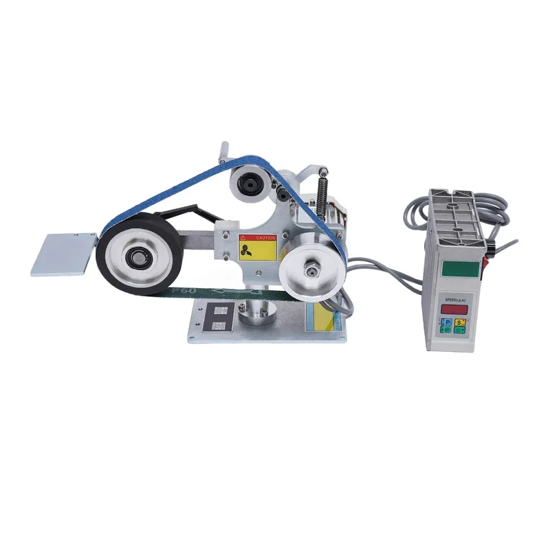 Multi-function Desktop Belt Machine,with Brushless Motor 762x25MM Belt Sander Sharpener Polishing Grinding Machine