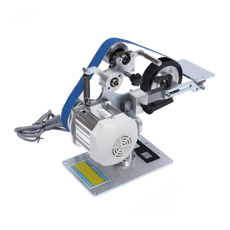 Multi-function Desktop Belt Machine,with Brushless Motor 762x25MM Belt Sander Sharpener Polishing Grinding Machine