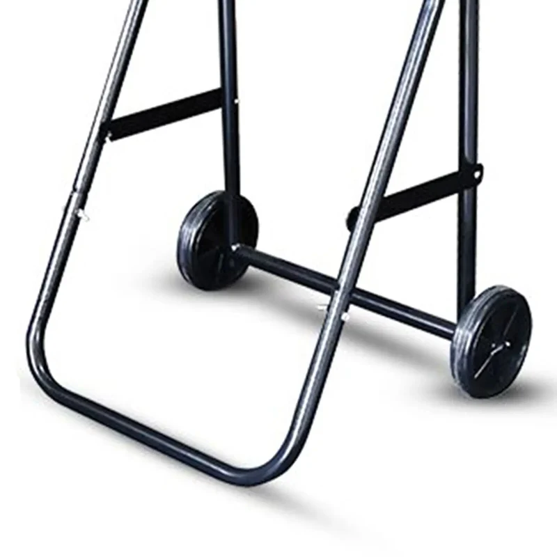 Foldable Heavy Duty Outboard Boat Motor Stand Carrier Cart Dolly Trolley Transport 50kg