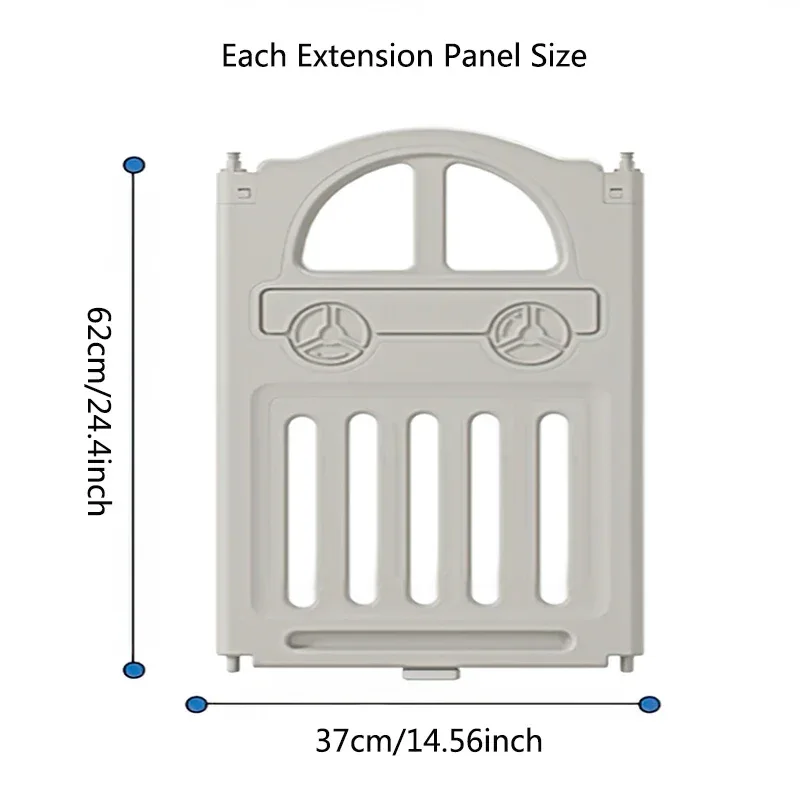 UBRAVOO 2&4 Panels accessories for the EDP001 14-Panels Foldable Baby Playpen