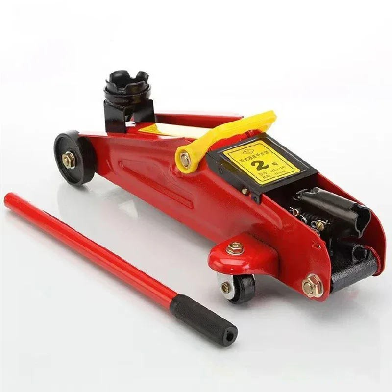 2-ton car hydraulic jack, car hydraulic tire replacement, lifting and repair tool, car emergency tool 13cm-30cm