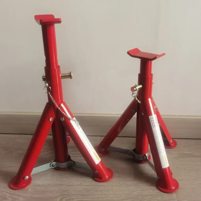 Folding telescopic jack security bracket Auto repair tools 2 Tons 25~36cm 3 Tons 27~45cm Height increasing Tool