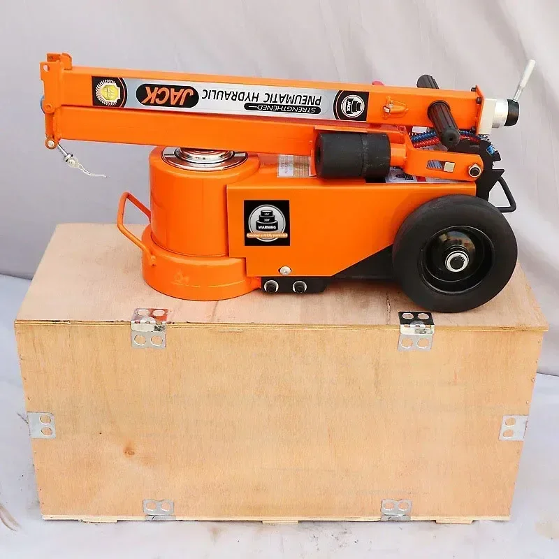 Horizontal Pneumatic Jack Hydraulic 50 Tons Hydraulic Steam Repair Tire Pressure Truck Heavy-duty Jack