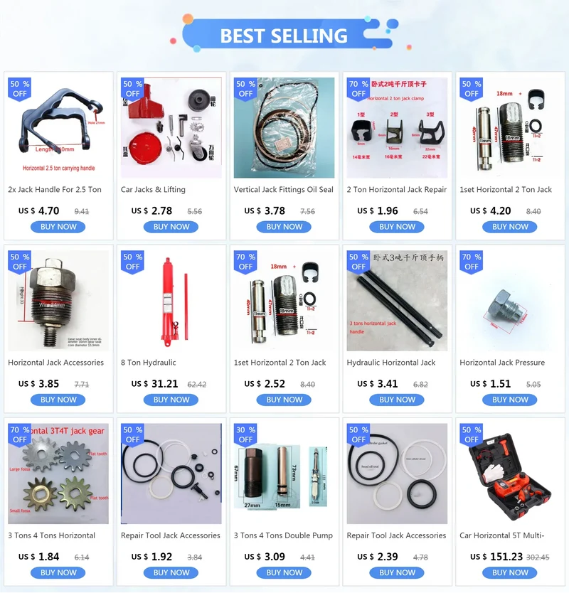 2.5 Tons Oil Pressure Quick Lifting Horizontal Jack for SUV Tire Change Tool Car Hydraulic Maintenance