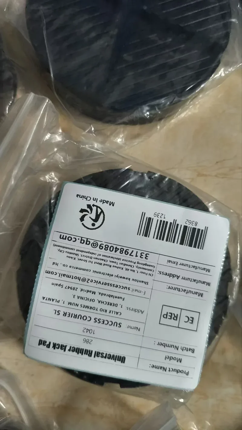 Universal Rubber Jack Pad Support Pinch Weld Slotted Floor Frame Rail Adapter Car Removal Repair Tool Rubber Block Floor Jack