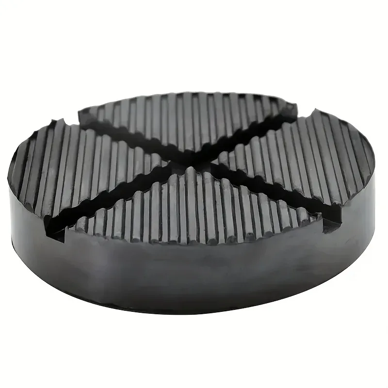 Universal Rubber Jack Pad Support Pinch Weld Slotted Floor Frame Rail Adapter Car Removal Repair Tool Rubber Block Floor Jack