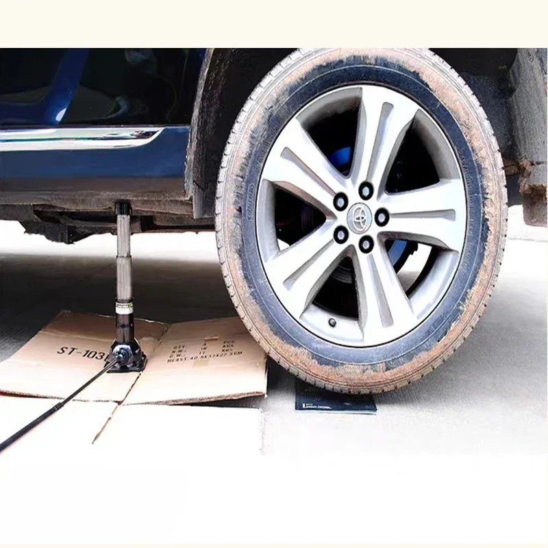 NEW High Quality Screw Jack Double Section 2 Tons Vertical Hand Jack Vehicle Maintenance Mechanical Top Mine Professional Top