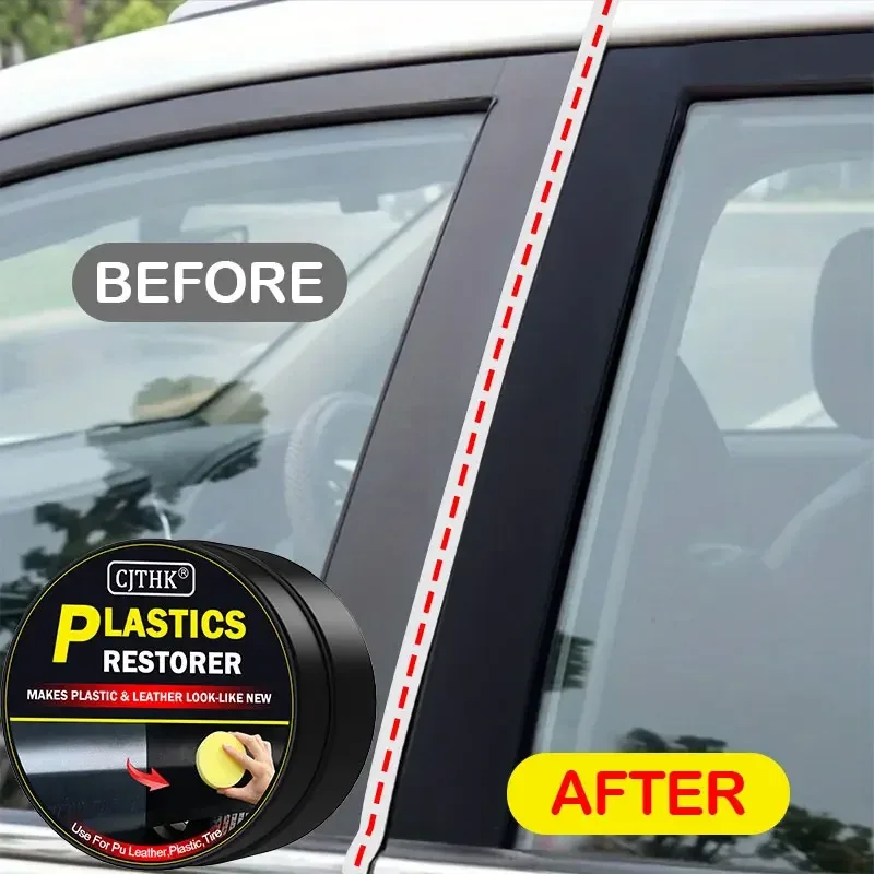 Car Plastic Restorer Back To Black Gloss Car Cleaning Products Plastic Leather Restore Auto Polish And Repair Coating Renovator