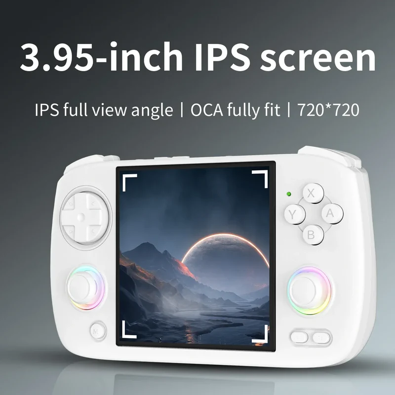 NEW ANBERNIC RG CUBEXX Retro Handheld Game Console Video Player Gaming Linux HD IPS RGB WIFI Bluetooth PSP Games Gift RGCUBEXX