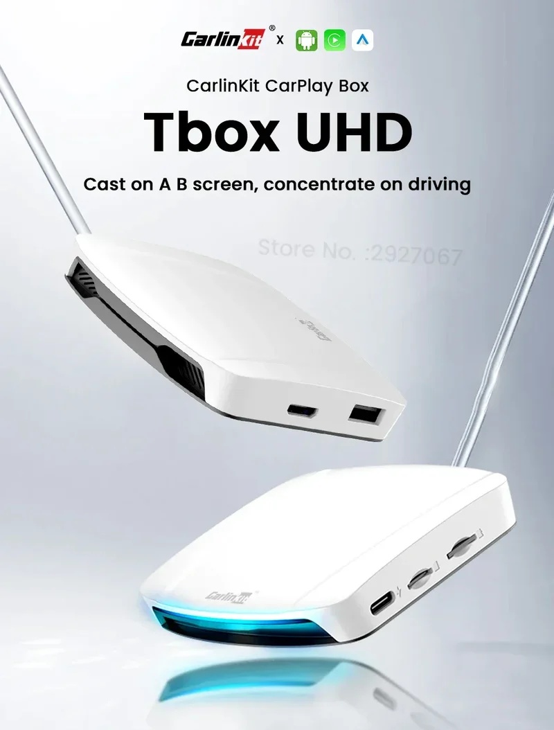 HDMI CarlinKit Android 13 CarPlay Ai Box SDM660 6225 Wireless CarPlay Android Auto Video TV Streaming Box for OEM Car 8G+128G