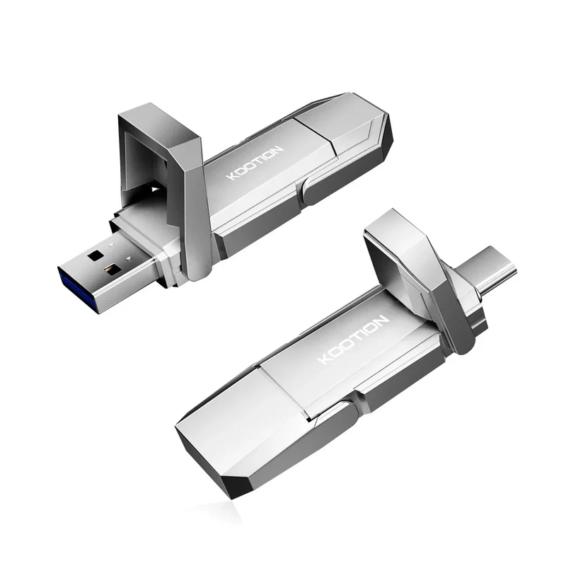 KOOTION U54 USB 3.2 Solid State Pen Drive 450MB/s High Speed Pendrive 512GB 256GB 128GB USB Type C Flash Drive OTG Memory Stick