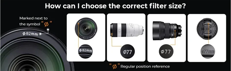 K&F CONCEPT ND2-32 1/4 Black Mist Diffusion Camera Filter lens Variable 2 in 1 ND Filters Video 49mm 52mm 58mm 62mm 67mm 77mm