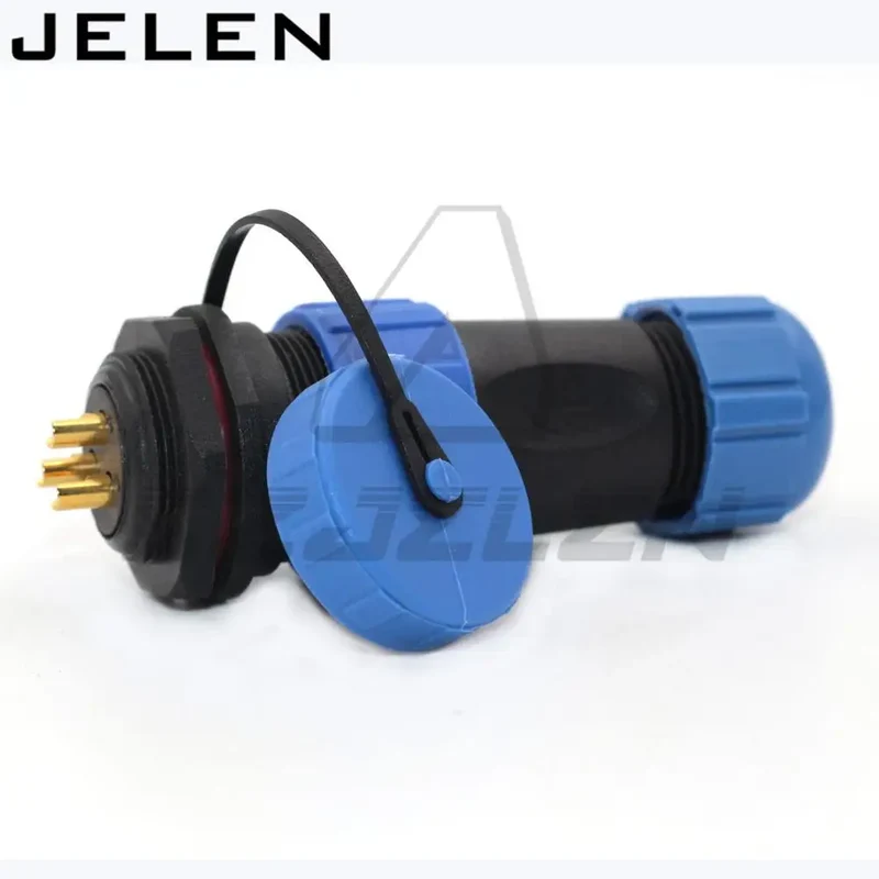 SP21 LED cable connector 3pin Female plug male socket, Inversion waterproof Connector,IP68