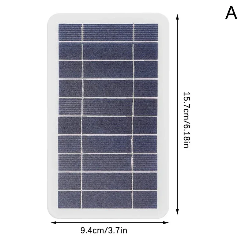 Portable Solar Panel With USB for Outdoor Hiking Camping Mobile Phone Battery Charging Bank Charging Panel