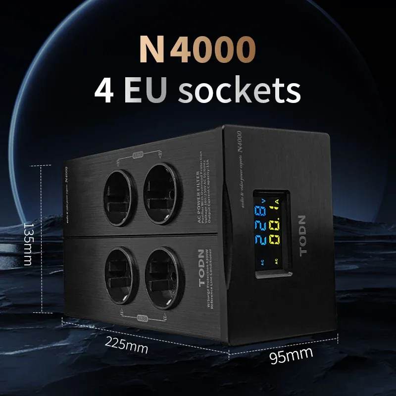 HIFI power filter HiFi lightning protection anti-interferencePA audio power purifier EU dedicated power strip